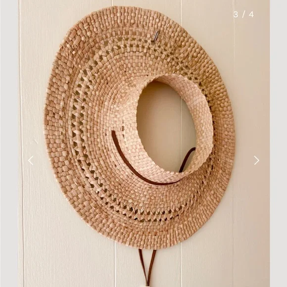 Sparrow woven sun hat coastal cowgirl display picture 3